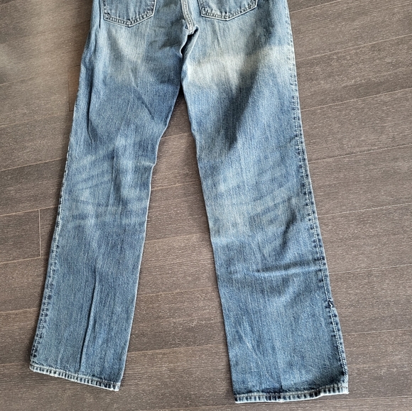 Vintage Gap Faded Blue Denim Jeans Semi Boot Cut - Picture 11 of 13
